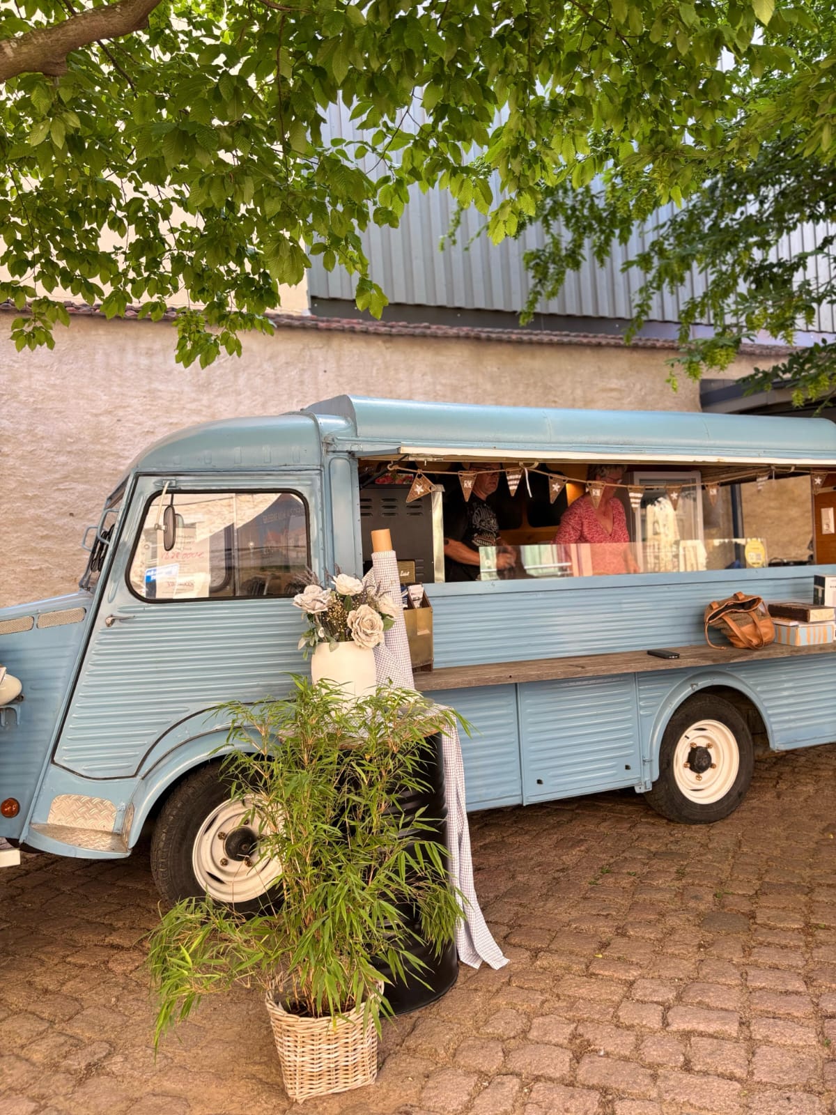 Historischer Citroen HY: Erster Einsatz im Weinberg
